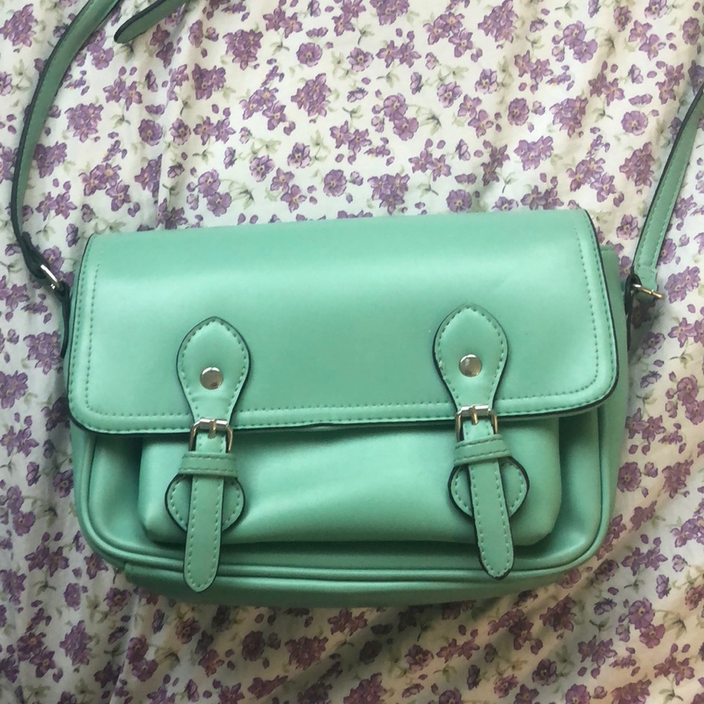 Pastel Green Handbag Purse Shoulder bag
